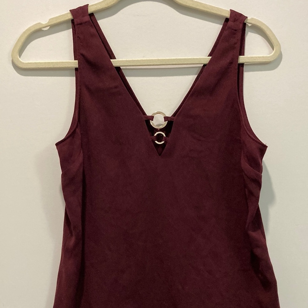 DYNAMITE Red Tank Top - Picture 3 of 8
